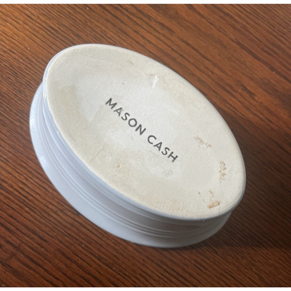 Mason Cash Pottery Bakeware Gray Individual Pie Casserole Baking Dishes Oval 7" - Picture 7 of 8